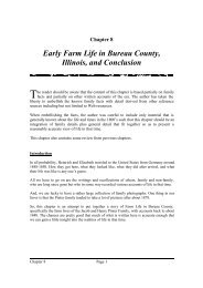 Early Farm Life in Bureau County, Illinois, and ... - New Page 1
