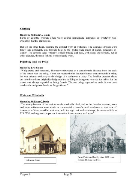 Early Farm Life in Bureau County, Illinois, and ... - New Page 1