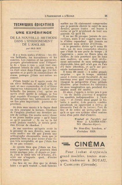 Bulletin nÂ°17 - novembre 1928 - Icem