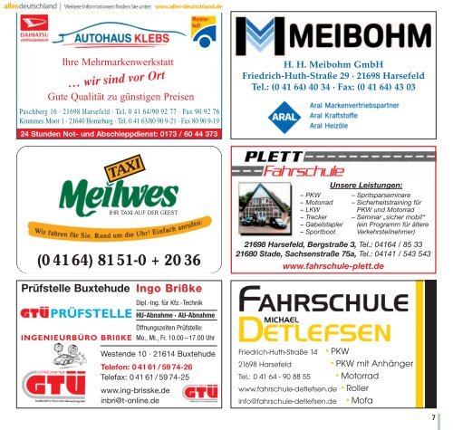 Informationsbroschüre der Samtgemeinde - Samtgemeinde Harsefeld