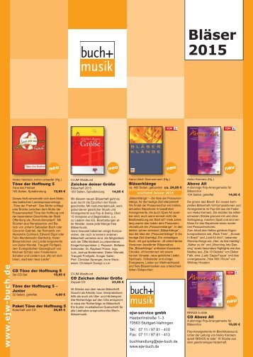 Bläserkatalog 2015