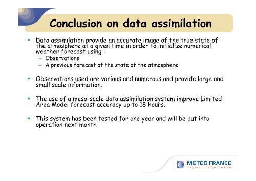 Introduction to data assimilation in meteorology - ForOT Optical ...