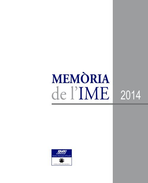 Memòria IME 2014