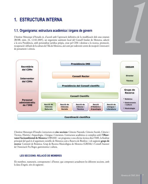 Memòria IME 2014