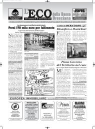 Giornale Eco - Eco della Bassa Bresciana