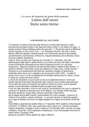 Corriere del Trentino - Laboratorio Storia Rovereto