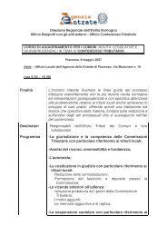 Programma - Direzione regionale Emilia Romagna - Agenzia delle ...