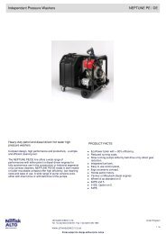 Independant Pressure Washers NEPTUNE PE ... - JetWashDirect Ltd