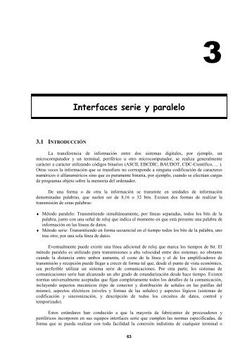 Interfaces serie y paralelo