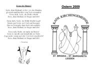 Ostern 2009 - St. Brigida - St. Margareta Online