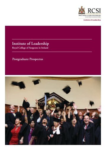 Ireland Prospectus 2013/14 - Institute of Leadership