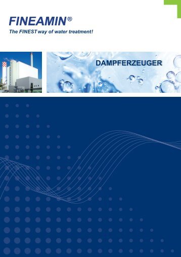 Wasserbehandlung Dampferzeuger FINEAMIN