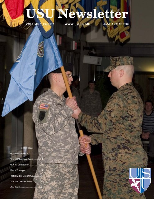 USU Newsletter - Uniformed Services University of the Health ...