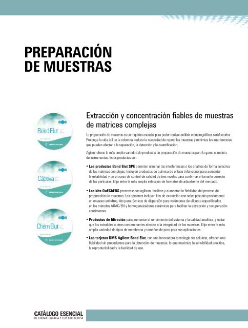 Descargar CatÃ¡logo PreparaciÃ³n de Muestras - Grupo BioMaster