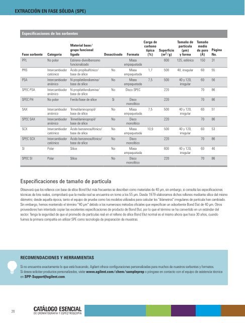 Descargar CatÃ¡logo PreparaciÃ³n de Muestras - Grupo BioMaster