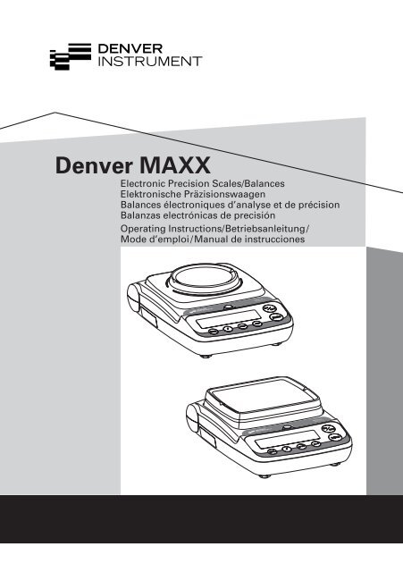 Denver MAXX - Denver Instrument