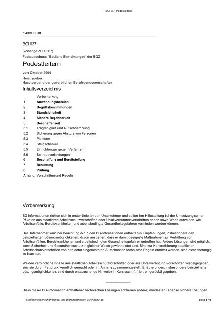 BerufsgenoГџenschaften Handel Und Warendistribution BerufsgenoГџenschaften Handel Und Warendistribution