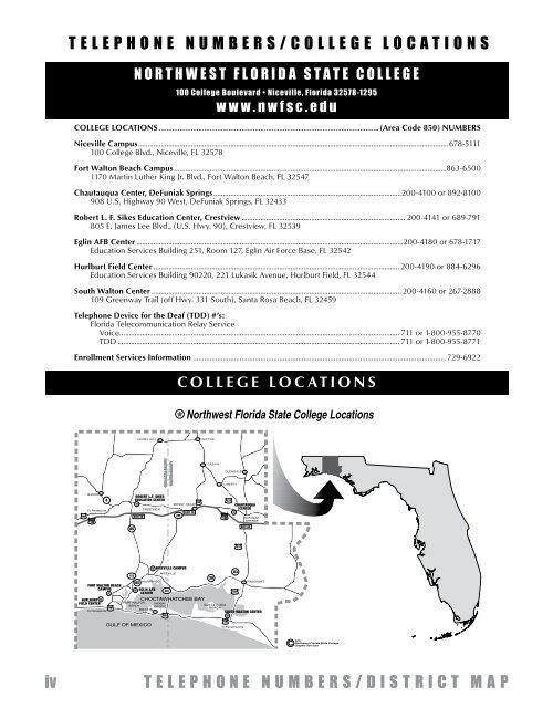 Full Catalog (7.21 MB) - Northwest Florida State College