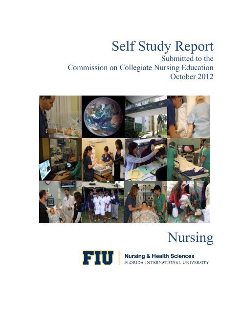 Self Study Report - CNHS - Florida International University