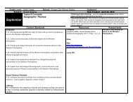 Social Science Curriculum Map - Grade 6 - Oregon City School District