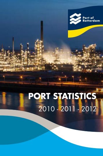 Booklet 'Port Statistics' 2010-2011-2012 (2013) - Port of Rotterdam