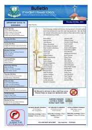 Term 2 Week 6 bulletin 230513 - St Vincent's Primary School Clear ...