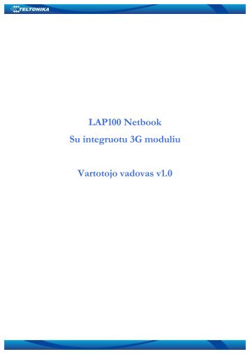 LAP100 vartotojo vadovas v1_0.pdf - Teltonika