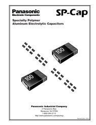 Specialty Polymer Aluminum Electrolytic Capacitors - Electro Mark Inc