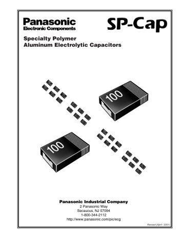 Specialty Polymer Aluminum Electrolytic Capacitors - Electro Mark Inc