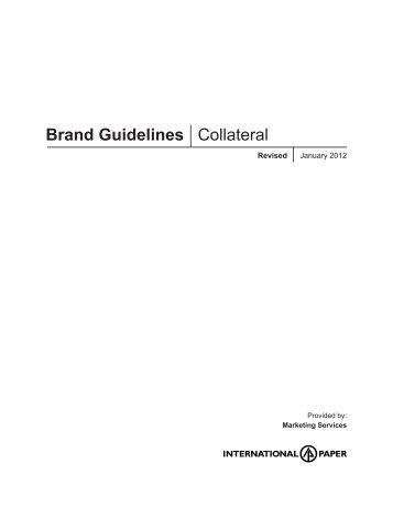 Brand Guidelines Collateral - International Paper
