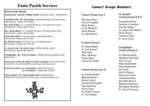 Ennis Parish Services