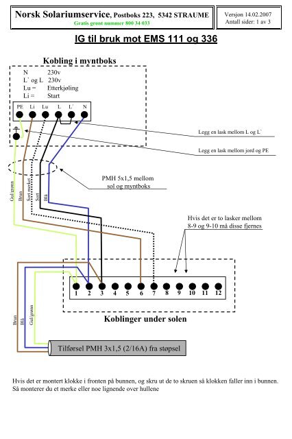 Wolff Suveren IG - Norsk Solariumservice