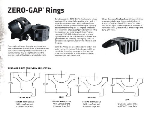 Barrett Product Catalog - Euro Optics Ltd.