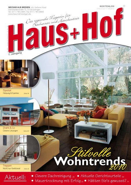 Liebe Leserin, lieber Leser - Haus+Hof Stuttgart