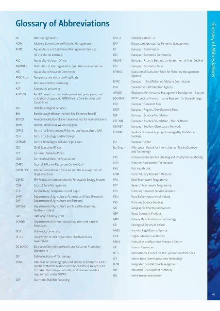 ANNUAL REPORT - Marine Institute Open Access Repository