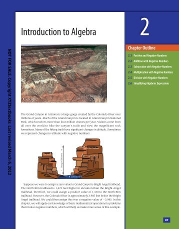 Introduction to Algebra - XYZ Custom Plus