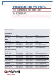 ihr kontakt bei hvb profil so kommen sie mit uns ... - HVB Profil GmbH