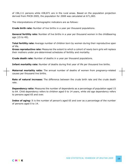 National Statistics Bureau - Gross National Happiness Commission