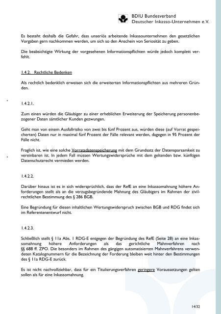 Artikel 1 bis 3 - Bundesverband Deutscher Inkasso-Unternehmen e.V.