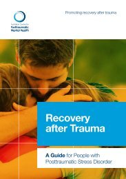 Recovery after Trauma - Australian Centre for Posttraumatic Mental ...