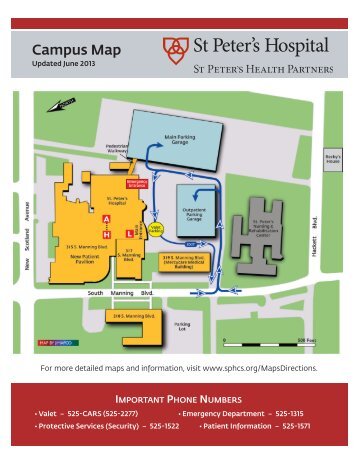 Campus Map - St. Peter's Hospital