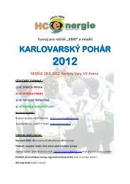 KarlovarskÃ½ pohÃ¡r 2012-propozice - HC Sparta Praha