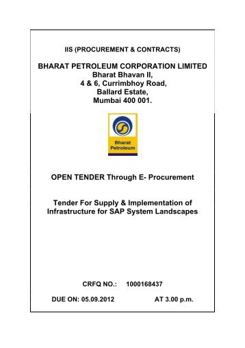 T000003786_FileName_SAP Virtualisation ... - Bharat Petroleum