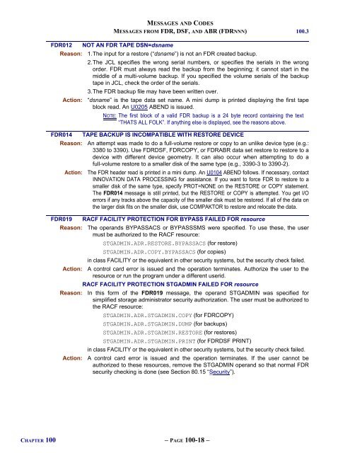 FDR V54L78 - Innovation Data Processing