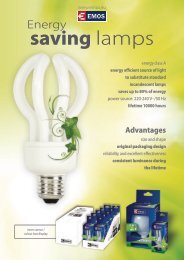 saving lamps - Vistar