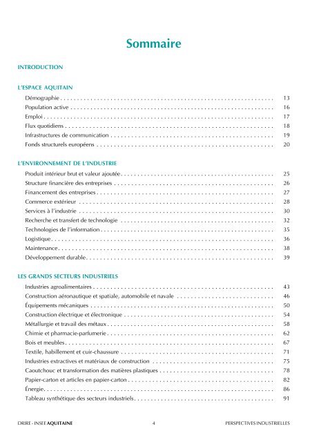 l'espace aquitain - Epsilon - Insee