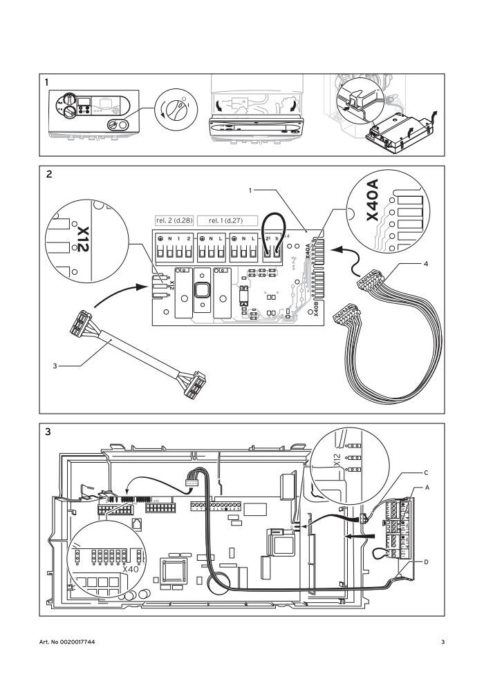 instrukcja instalacji moduÃ…Â‚u VR 40 - Vaillant