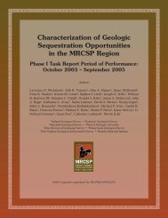 MRCSP Phase I Geologic Characterization Report - Midwest ...