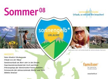 Sommer08 - Katholischer Familienverband Ãsterreichs