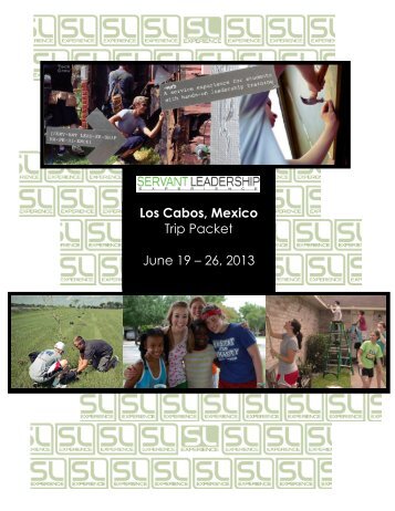 Los Cabos, Mexico - Servant Leadership Experience